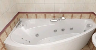 Установка угловой ванны в Сестрорецке - профессиональный монтаж от СантехДомСст от 3097 рублей